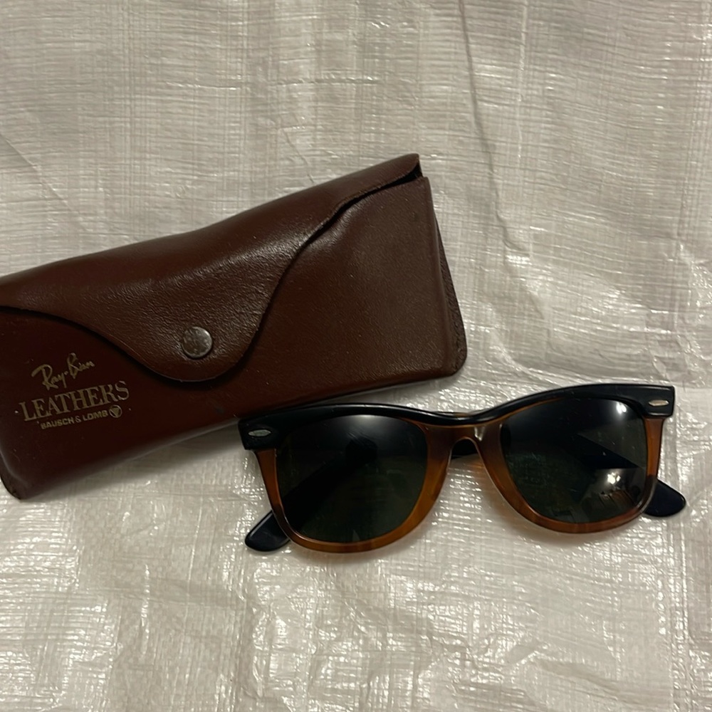 Vintage Bausch and Lomb Ray ban tortoise wayfarers
